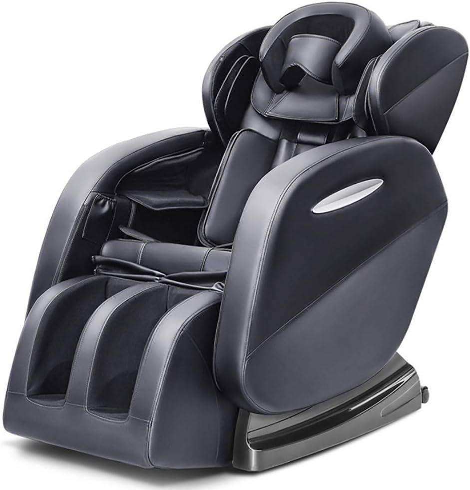 Luxury Leisure Massage Chair Massage chair SZK-Y608 Electric Sofa - Intelligent Zero Gravity - Automatic Heating System - Easy to Clean Faux Leather | Cosy Relaxation Armchair Black ( Color : Brown )