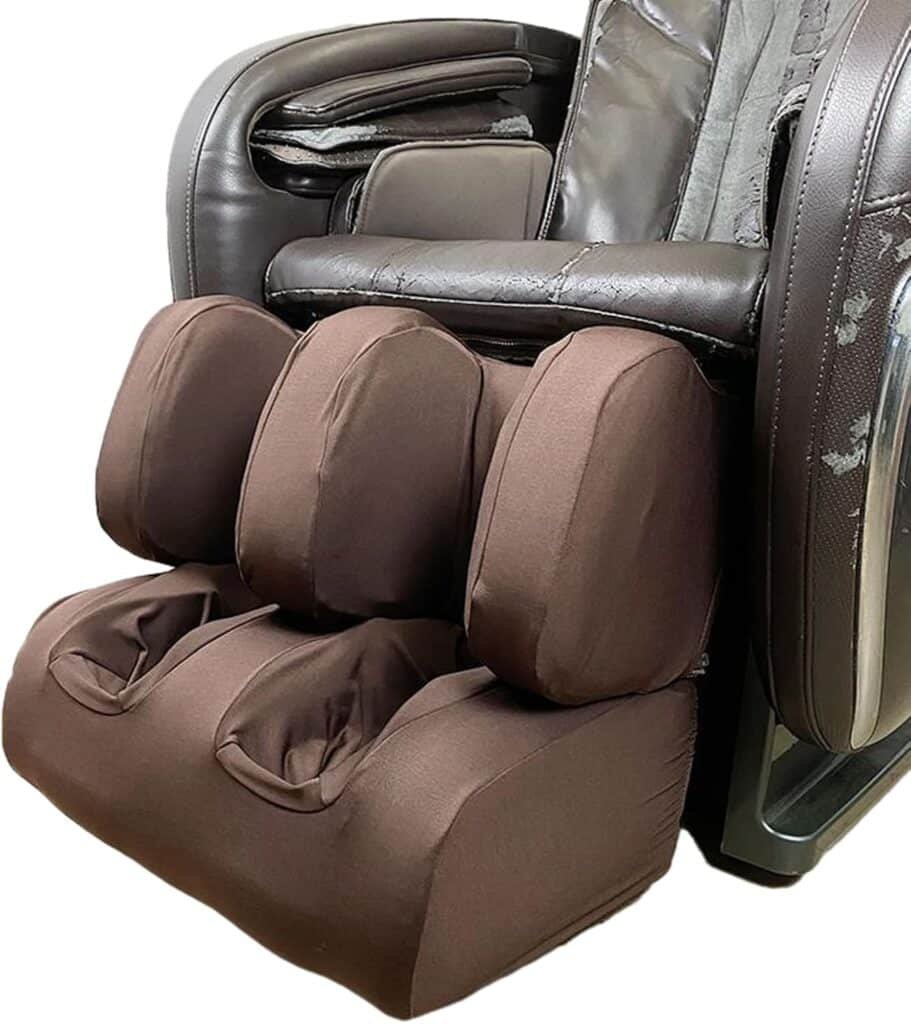 Massage Chair Cover, Full Body Shiatsu Massage Chair Cover Dust Protection Massage Chair Cover Stretch Fabric Zero Gravity Recliner Chair Cover,Black,Full Body
