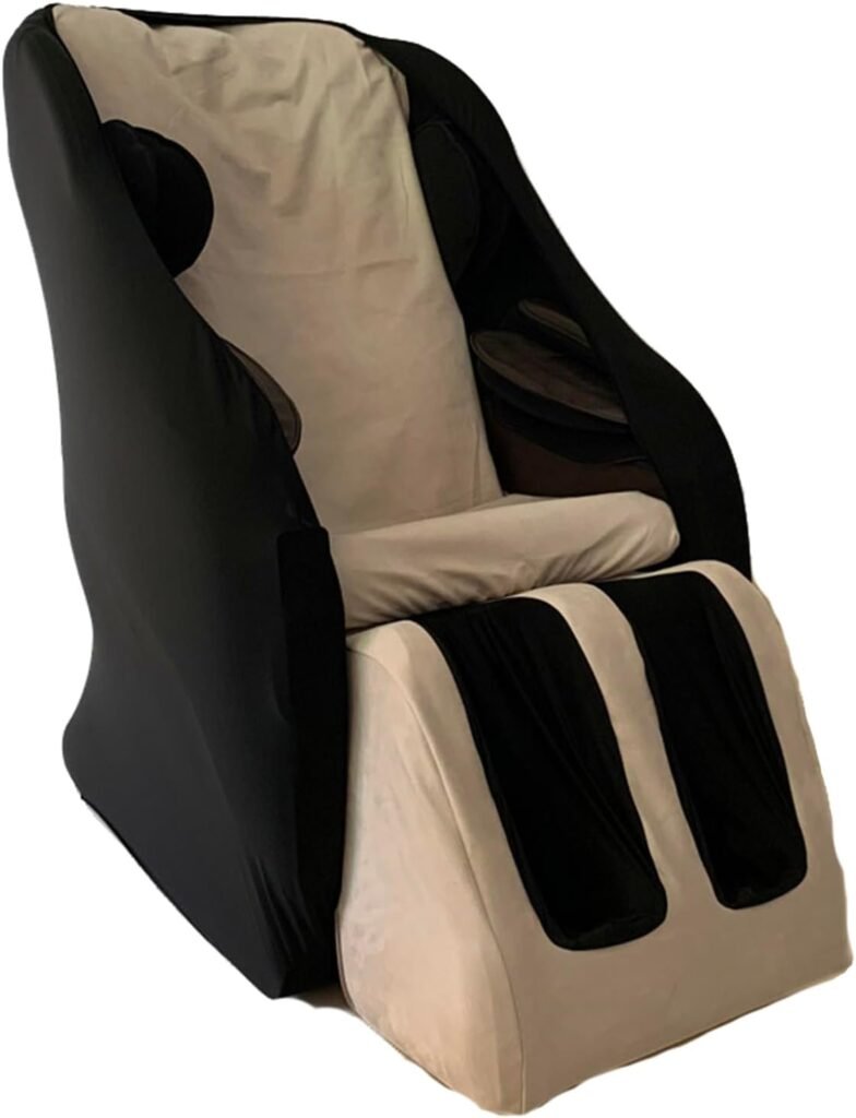 Massage Chair Cover Protector, Full Body Massage Chair Sofa Covers Thickened Wear-Resistant Fabric Massage Chair Covers for Chivas Regal Massage Chair,Gray,Package 1