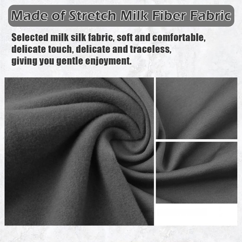 Massage Chair Cover Protector, Stretch Milk Silk Fabric Zero Gravity Recliner Chair Cover Massage Chair Cover, for All Types of Massage Chairs,A,Patch Style