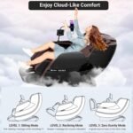 Massage Chair Full Body Zero Gravity Sl Track Shiatsu Massage Recliner Chair With Heat Ai Control Body Scan And Calfrest 3 150x150