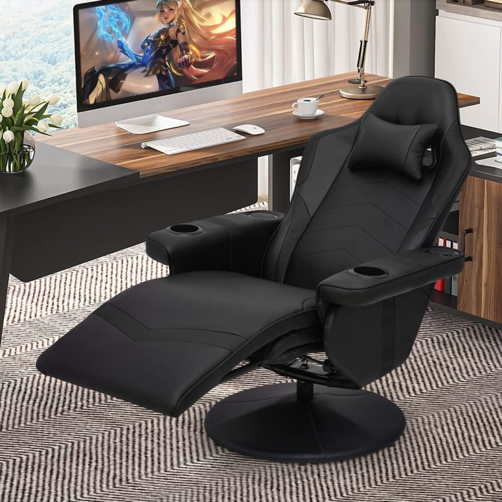 Monibloom Massage Gaming Chair With Speakers Video Game Chair Single Bedroom Sofa Recliner High Back Comfy Gaming Couch 1 2 1024x1024