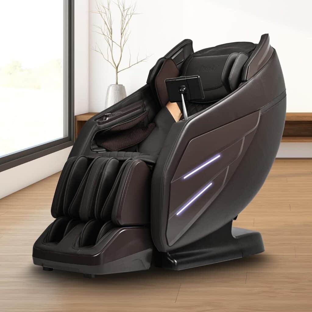 Osaki OS-3D Champ II | Brown | Full Body Massage Chair | 3D SL-Track Full Body Massage Chair | Zero Gravity | Lumbar Heating | Touchscreen Controller | Auto Body Scan | Bluetooth Speaker