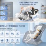 Portable Zero Gravity Massage Chairfull Body Airbag Pressure Heat And Foot Roller Included 8d Home Massage Recliner Chai 3 150x150