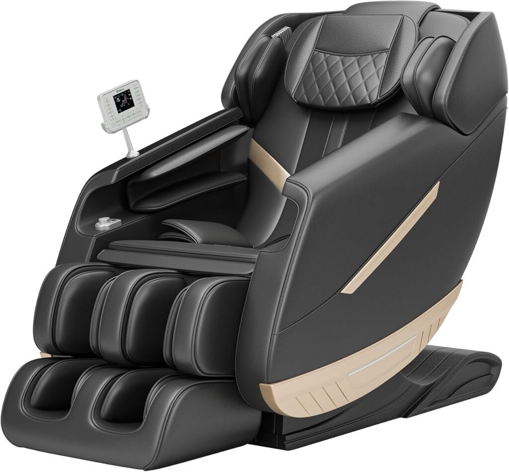 Real Relax 2024 Massage Chair Of Sl Track Full Body Zero Gravity Massage Recliner Chairwith Thai Stretchbody Scanapp Con 1024x950