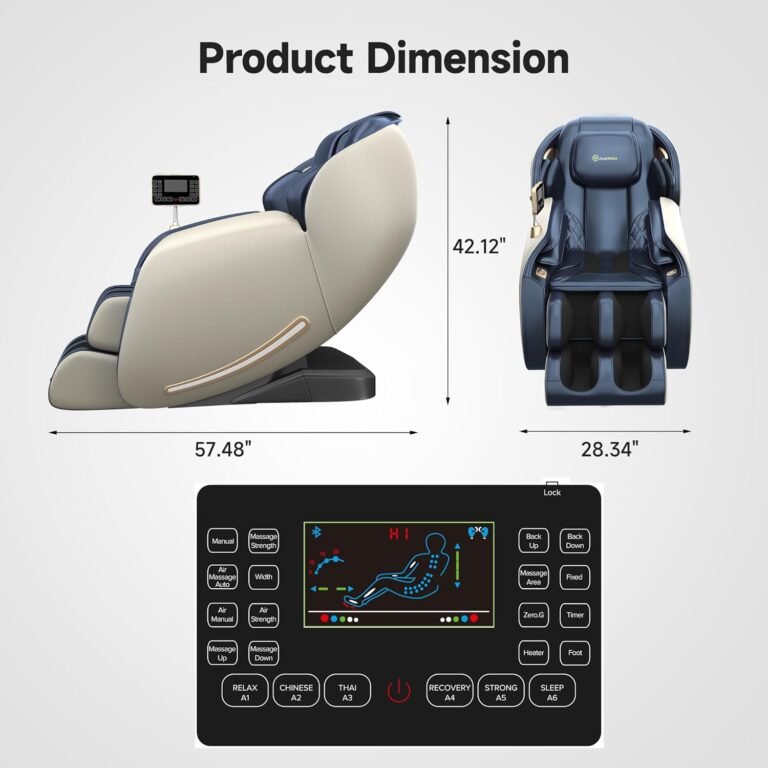 Real Relax Massage Chair Favor-06 Blue Review