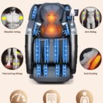 Relx Massage Chair Full Body Zero Gravity Sl Track Shiatsu Massage Chair 12 Modes Airbag Massage With Yoga Stretch Foot 1 2 150x150