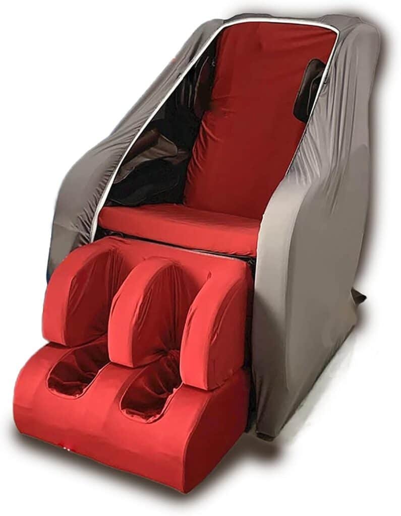 Thick Massage Chair Cover, Zero Gravity Chair Covers Recliner Chair Cover for Office Bedroom Full Body Massage Chair for All Types of Massage Chairs,C,Wrap Style