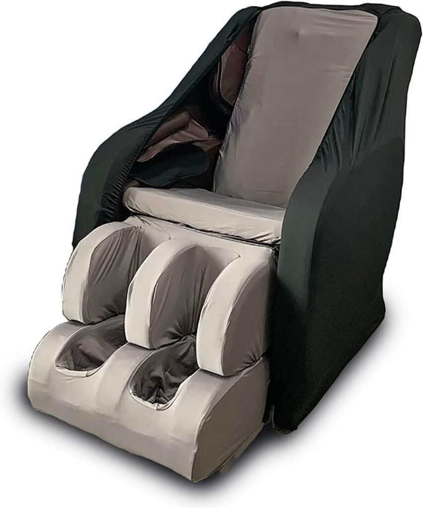 Universal Detachable Massage Chair Protection Cover, Dustproof, Sweat-Resistant, Washable Stretch Fabric Protector for Zero Gravity Recliners,G,Wrap Style