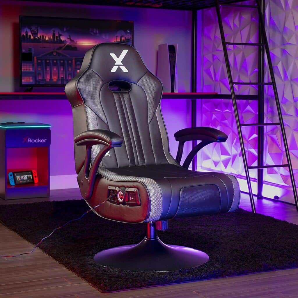 X Rocker Pc Computer Video Gaming And Office Chair Pedestal With Built In Audio 2 1024x1024