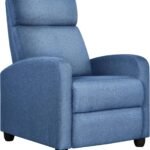 Yaheetech Recliner Chair Pu Leather Recliner Sofa Home Theater Seating With Lumbar Support Overstuffed High Density Spon 2 150x150