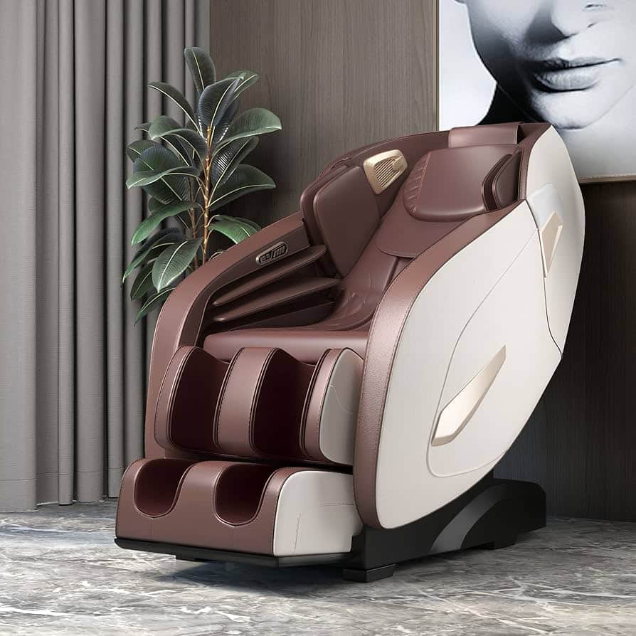 Zero Gravity Full Body Electric Shiatsu UL Approved Massage Chair Recliner with Built-in Heat Therapy and Foot Roller Air Massage System Stretch Vibrating for Home Office (Black) Zero Gravity Full Body Electric Shiatsu UL Approved Massage Chair Recliner with Built-in Heat Therapy and Foot Roller Air Massage System Stretch Vibrating for Home Office (Black)