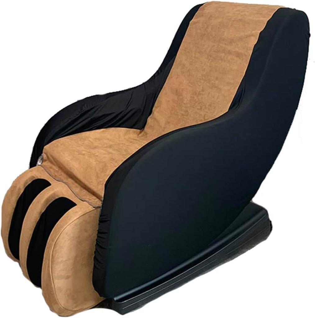 Zero Gravity Single Recliner Chair Dustproof Protector Cover Wear-Resistant Dust Proof Cover for Lift Chair Recliner for Protecting Massage Chairs,Beige + Beige