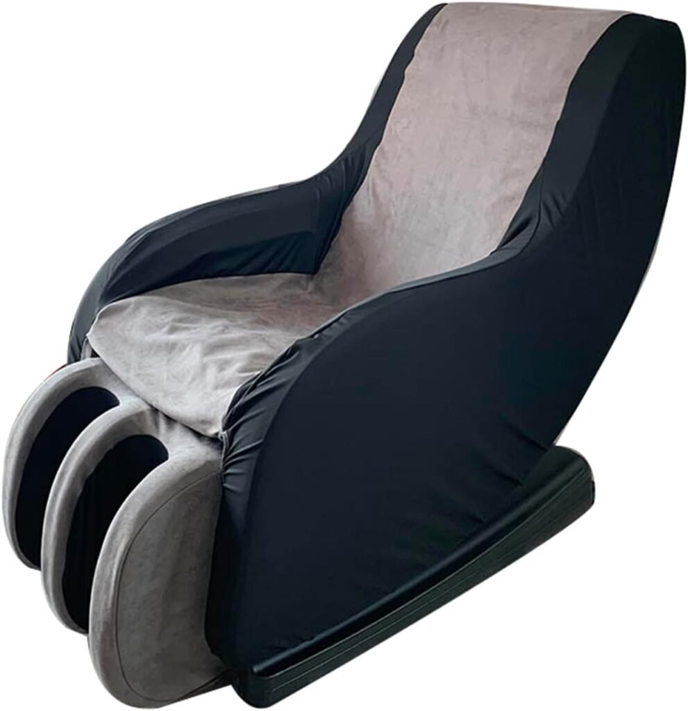 Zero Gravity Single Recliner Chair Dustproof Protector Cover Wear-Resistant Dust Proof Cover for Lift Chair Recliner for Protecting Massage Chairs,Beige + Beige