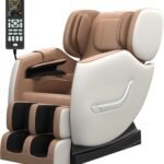 2024 Massage Chair Full Body Zero Gravity Massage Chair With 8 Fixed Massage Rollers 6 Auto Modes Waist Heated Bluetooth 150x150