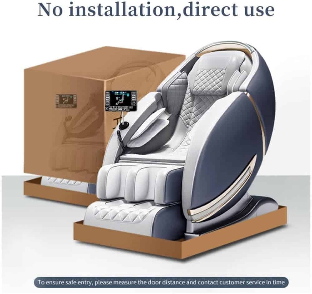 3D/4D Ultimate Massage Chair Portable AI Voice Luxury Massage Chair Zero Gravity Full Body with Foot Rollers and Heating,Thai Stretch