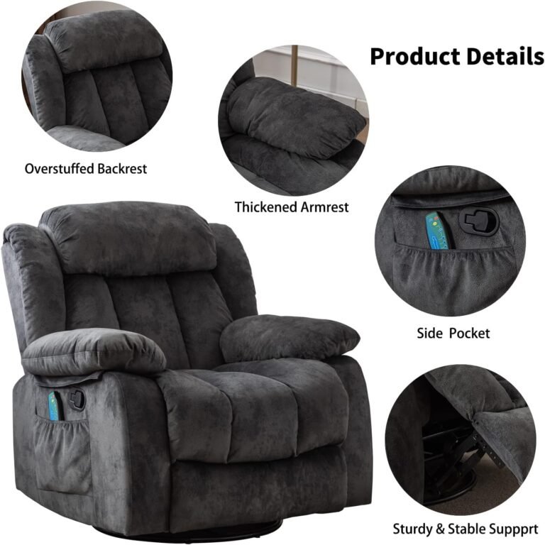 CANMOV Massage Rocker Recliner Review