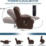 Dual Motor Large Power Lift Recliner Chair For Elderly With Heat And Massagelay Flat Lift Chairs Recliners For Seniors I 3 150x150
