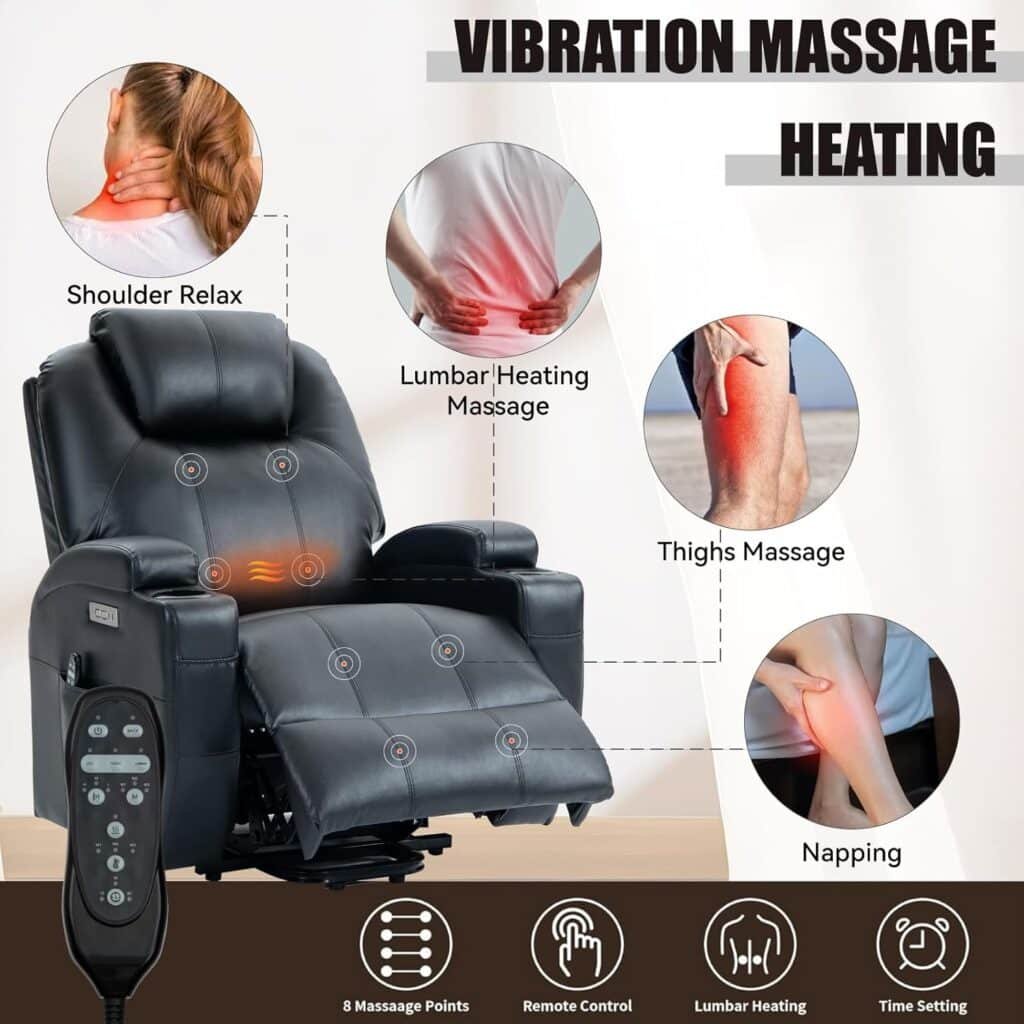 Electric Power Lift Recliner Chair For Elderly Heavy Duty Motion Mechanism With 8 Point Vibration Massage And Lumbar Hea 3 1024x1024