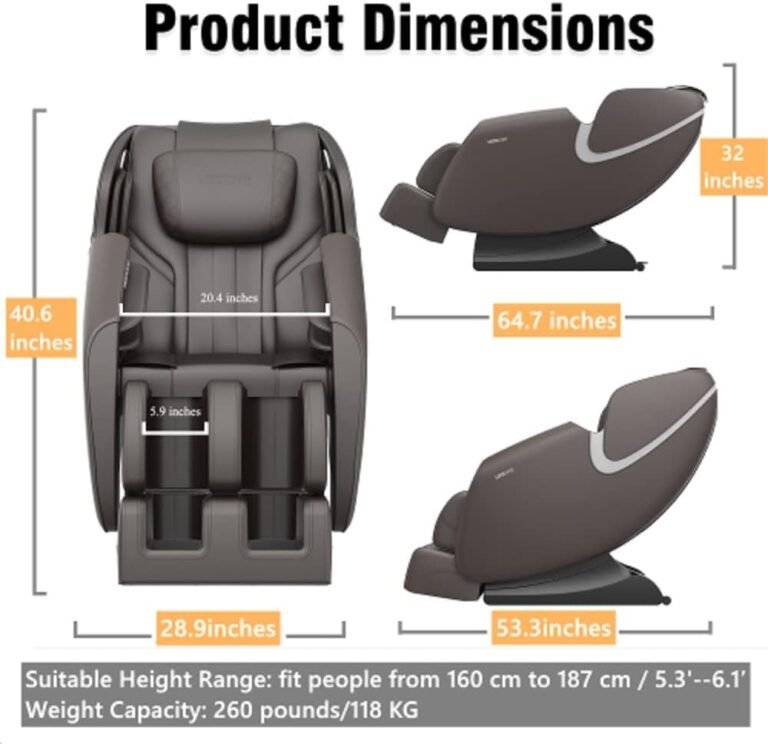 Full Body Massage Chair Zero Gravity Review