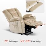 Mcombo Dual Motor Power Lift Recliner Chair With Massage And Heat For Elderly People Infinite Position Usb Ports Cup Hol 1 150x150