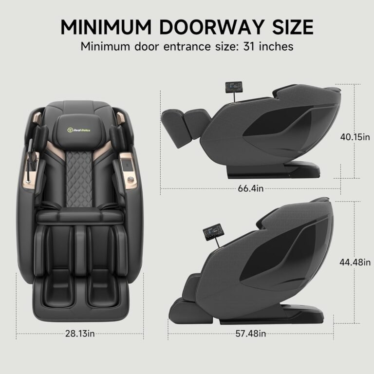 Real Relax Massage Chair PS5200 Black Review