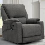 Swivel Glider Recliner Chair For Adultsmanual Recliner With Massage And Heat Linen Cotton Fabric Ergonomic Lounge Chair 150x150