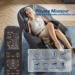 4d Massage Chair Full Body Zero Gravity Full Body Sl Track Intelligent Voice Control Bluetooth Speaker With Heated Black 2 150x150