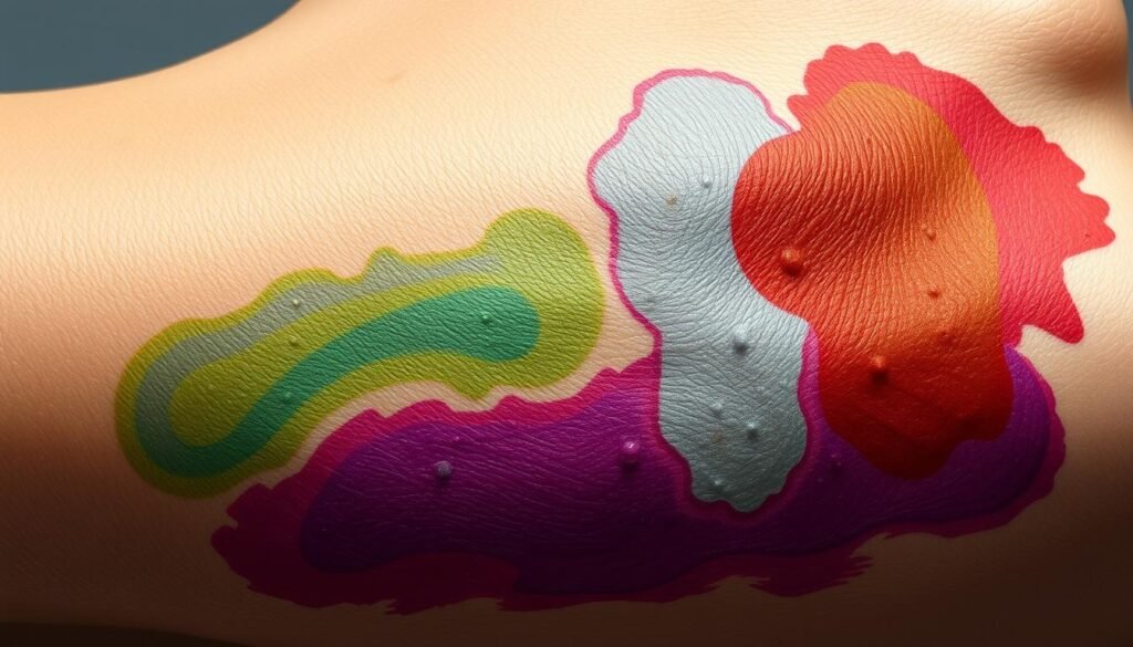 Bruise color stages