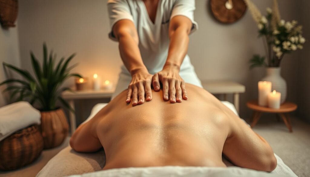 Deep tissue massage technique