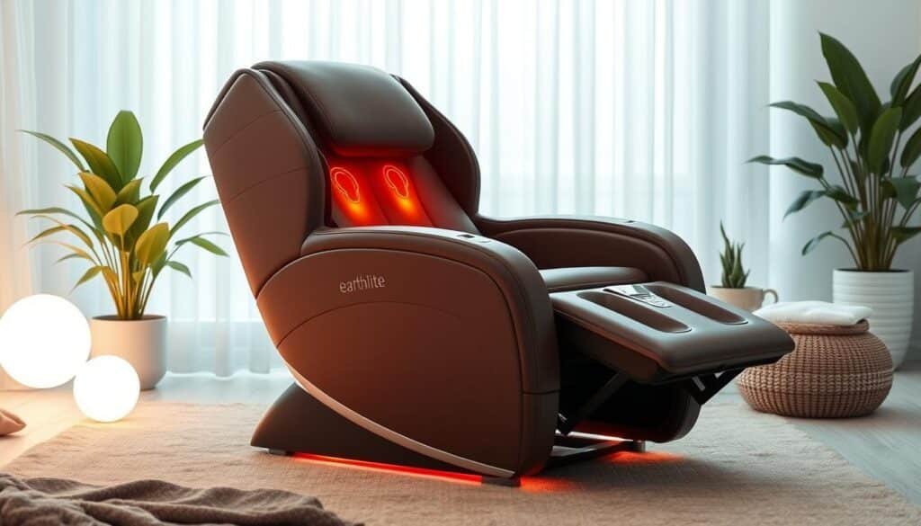 Earthlite massage recliner features