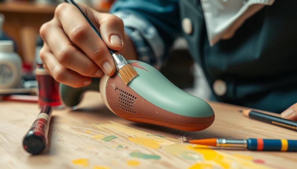 Fixing paint issues on massager