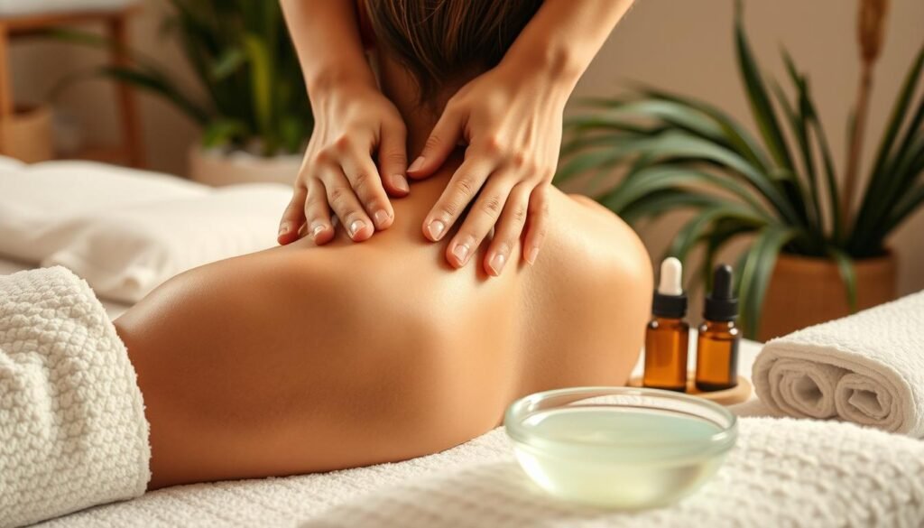 Shoulder and neck massage techniques