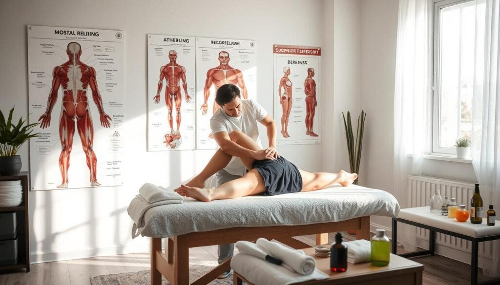 Sports massage benefits for recovery