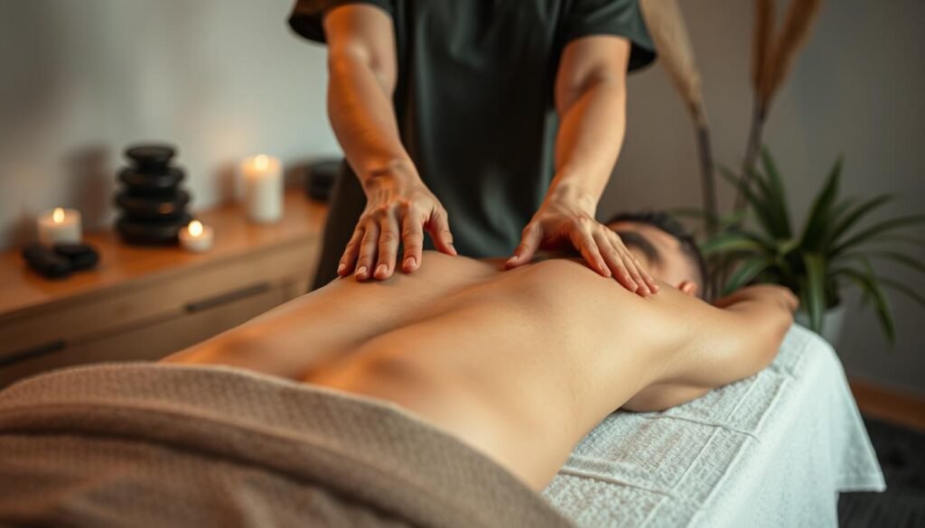 Swedish massage techniques effleurage