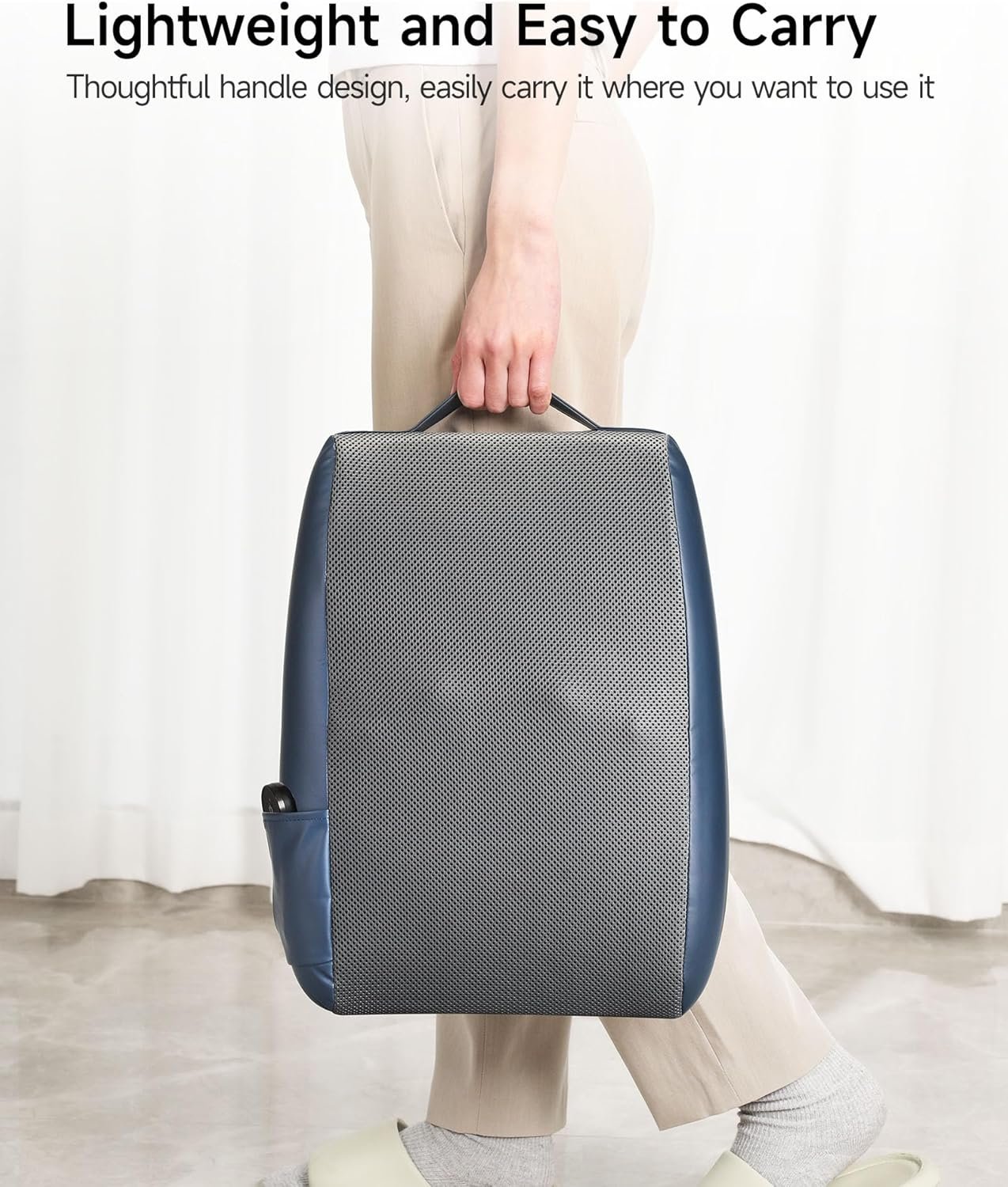 ALLJOY Christmas Gifts for Men Women, Full Back Rolling Shiatsu Massager for Pain Relief Deep Tissue - Cordless Portable Back Massager with Heat,3D Kneading Massage for Back, Shoulders, Waist, Legs ALLJOY Christmas Gifts for Men Women, Full Back Rolling Shiatsu Massager for Pain Relief Deep Tissue - Cordless Portable Back Massager with Heat,3D Kneading Massage for Back, Shoulders, Waist, Legs