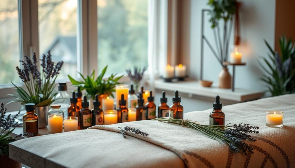 aromatherapy massage essential oils
