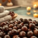 asmr massage cherry pits balls nu massage by anna