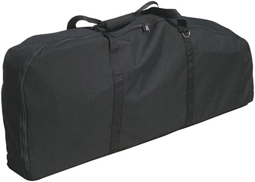 Ataraxia Deluxe Portable Folding Massage Chair w/Carry Case  Strap (Charcoal Black)