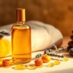 butterscotch scented massage oil