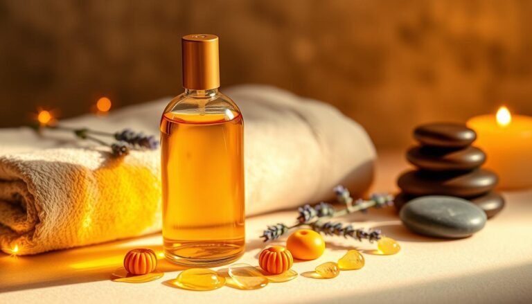 butterscotch scented massage oil