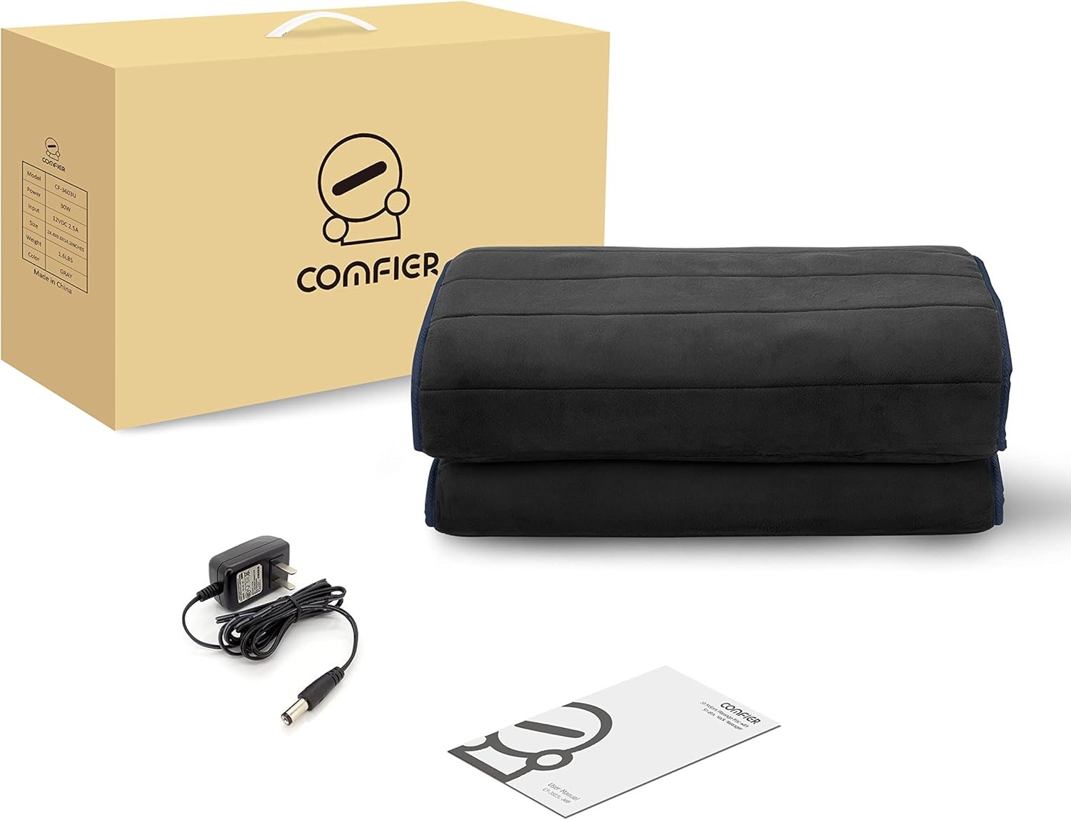 COMFIER Full Body Massage Mat with Movable Neck Pillow, 10 Vibrating Motors 4 Heating Pads, Back Massager, Fathers Day Gifts for Dad Men COMFIER Full Body Massage Mat with Movable Neck Pillow, 10 Vibrating Motors 4 Heating Pads, Back Massager, Fathers Day Gifts for Dad Men