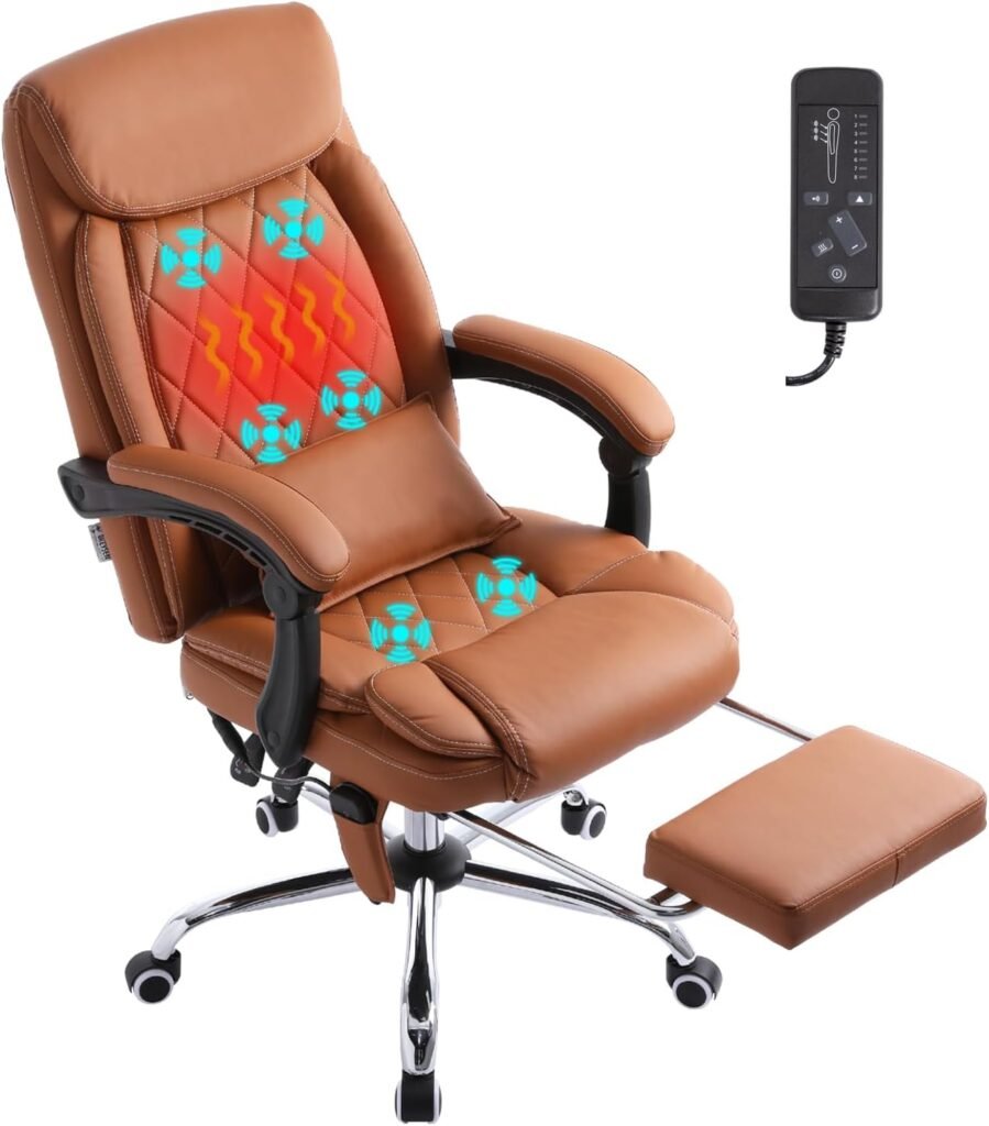 Executive Massage Office Chair With Heated45reclining Ergonomic Office Chair With Footresthigh Back Computer Desk Chair 899x1024