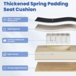 Executive Office Chair Big And Tall With Massage Lumbar Support 450lbs Reclining Office Chair With Footrest Heavy Duty D 9 150x150