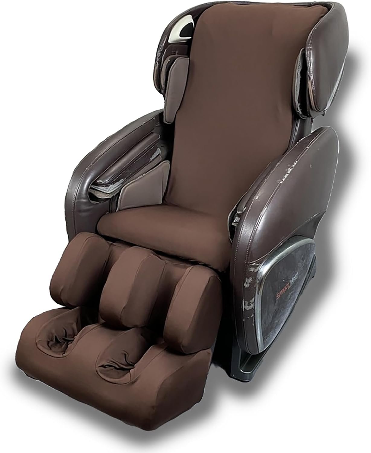 Full Body Shiatsu Massage Chair Cover Dust Protector Covers, Massage Chair Cover Protector, Zero Gravity Chair Covers, for Most Massage Chairs,Brown