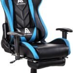 Gaming Chair High Back Ergonomic Computer Racing Chair Adjustable Office Chair With Footrest Lumbar Support Swivel Chair 150x150