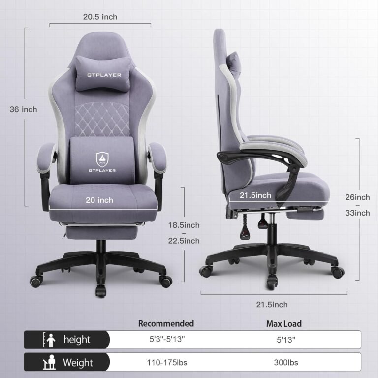 GTPLAYER Gaming Chair Review