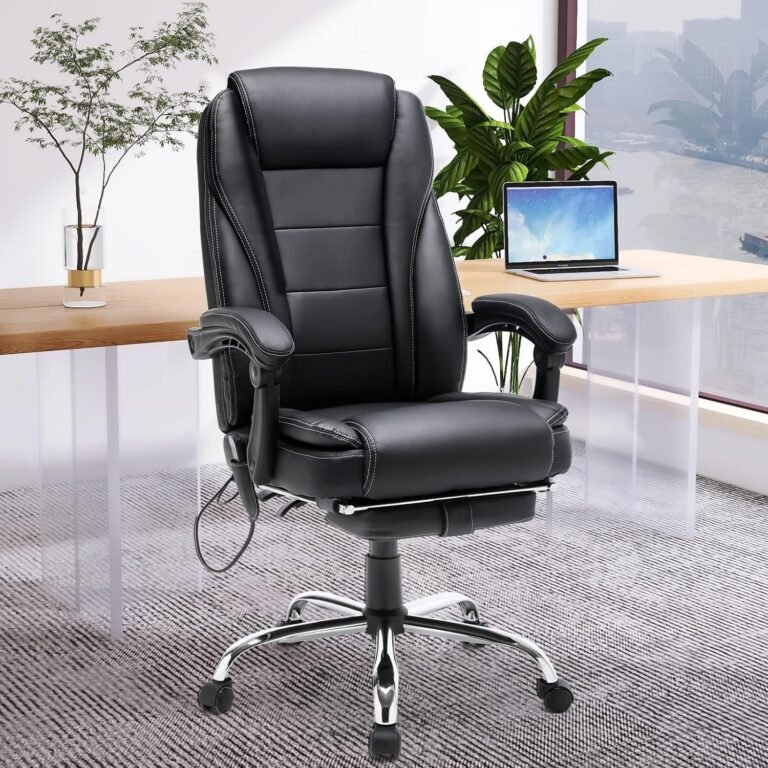 HOMREST Massage Reclining Office Chair Review