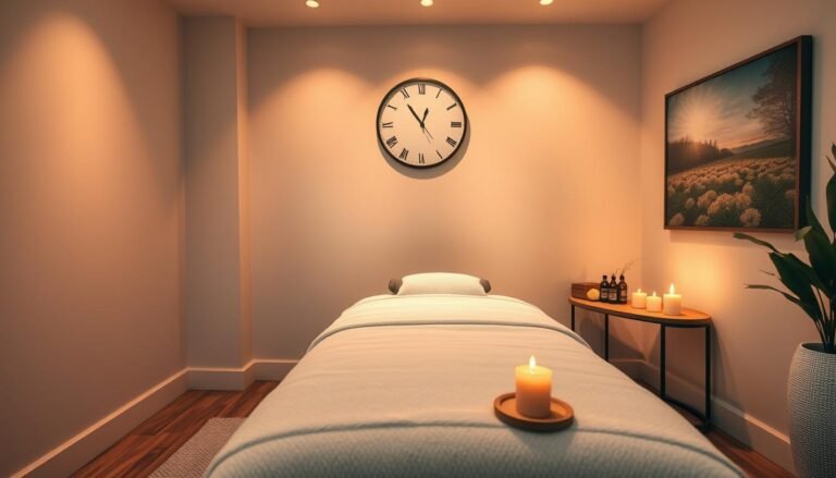 how long to plan for a 1 hour massage