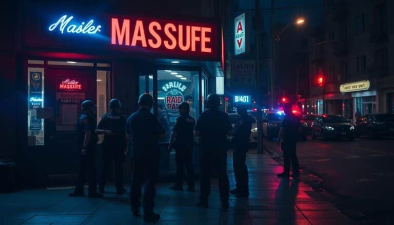 how often do massage places get raided